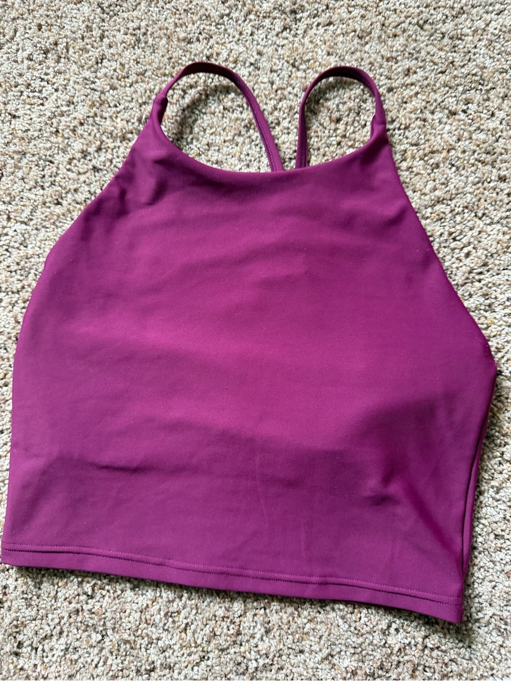 Old Navy Active Magenta Crop Sports Tank